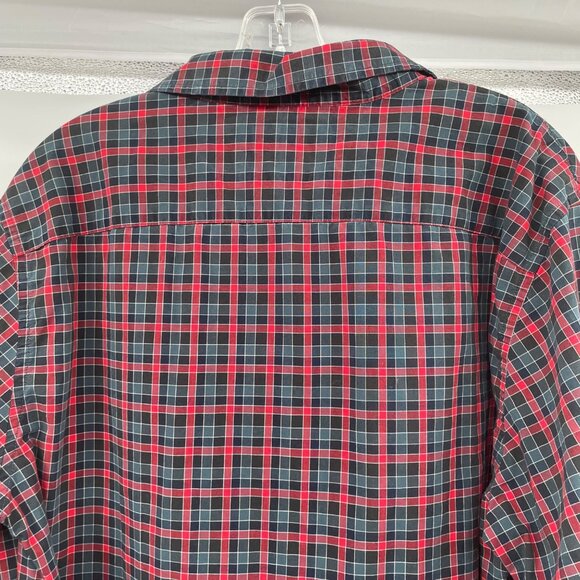 Banana Republic Men's Checkered Button Up Shirt Slim Fit Multicolor Size Large - Picture 6 of 9